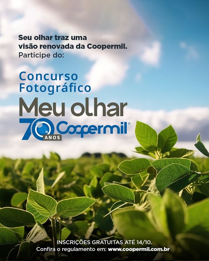 COOPERMIL LANÇA CONCURSO FOTOGRÁFICO “COOPERMIL 70 ANOS – MEU OLHAR”